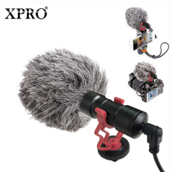 XPRO XPM-MG1  professional Shotgun Video wired DSLR Camera and Smartphone Microphone   
