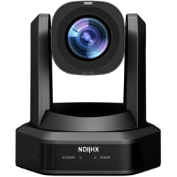 XPRO NDI PTZ Camera 20X  Optical Zoom Full HD Live Streaming Auto Tracking Camera with SDI/HDMI/USB3.0/IP for Church Worship Education Events Support POE