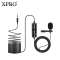 XPRO XPM-510 Professional Microphone 6M Lavalier Stereo Audio Recorder Interview Clip Microphone for camera smartphone 