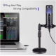 XPRO XPM-U19  Professional USB Podcast  recording condenser microphone ( Compartible with smartphone )