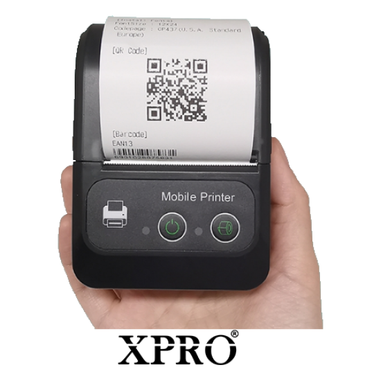 XPRO 58mm Mini Bluetooth Thermal printer XRP-531 mkii ios compartible