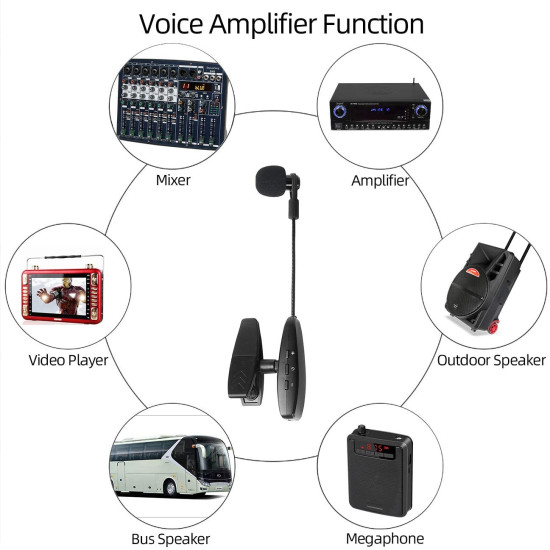 Xpro XPZ-621 Saxophone Mic Wireless Microphone System