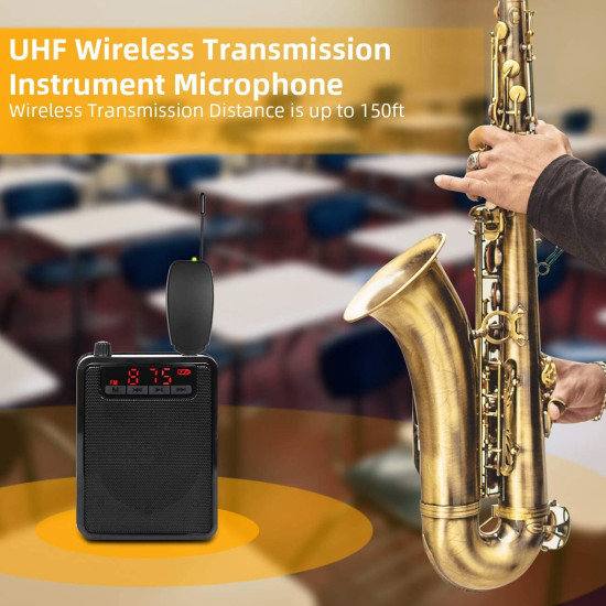 Xpro XPZ-621 Saxophone Mic Wireless Microphone System