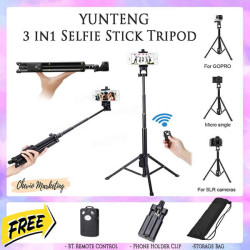 YUNTENG VCT-1688 Portable SmartPhone Tripod 