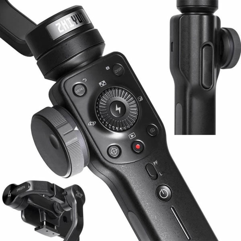 Zhiyun Smooth 4 3-Axis Handheld Gimbal Stabilizer for Sm ...