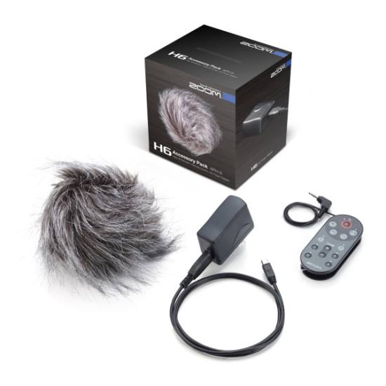 Zoom APH-6 Accessory Pack for H6 Portable Recorder