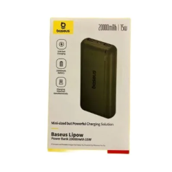 Baseus Lipow Power Bank 20000mAh 15W Type C IN/OUT