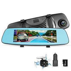 Car dashcam with 32G card with Front and Rear Camera, Full HD