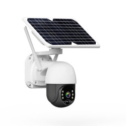 Solar Ptz 4g Sim Card CCTV Camera - 24hrs Non-stop Recording -FREE MEMORY CARD