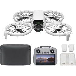  DJI Flip Fly More Combo Camera Drone (3 Bastteries) + RC 2 Remote Controller