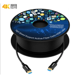High Quality HDMI  30m 4k X 8k 2.0 Uhd  Optical Fibre Hdmi  Cable