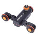 L4 Motorized Dolly Wheel Pulley Car Rail Track Slider Wireless Remote Control