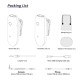 Lensgo LWM 318C Lavalier Wireless Microphone suitabe for Cell phones , Cameras, DSLR, Gimbal Lensgo LWM 318C Lavalier Wireless Microphone suitabe for Cell phones , Cameras, DSLR, Gimbal