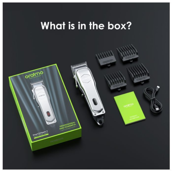 oraimo SmartClipper2 Super Powerful Professional Cordless Hair Clipper 150-min Working Time OPC CL30