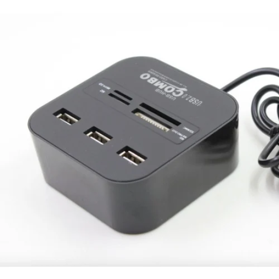 Usb Hub 2.0 Multi-function - tf Ms Sd M2 - Card Reader