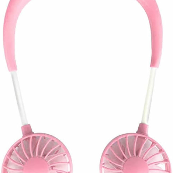 Wearable USB Rechargeable Neckband Fan