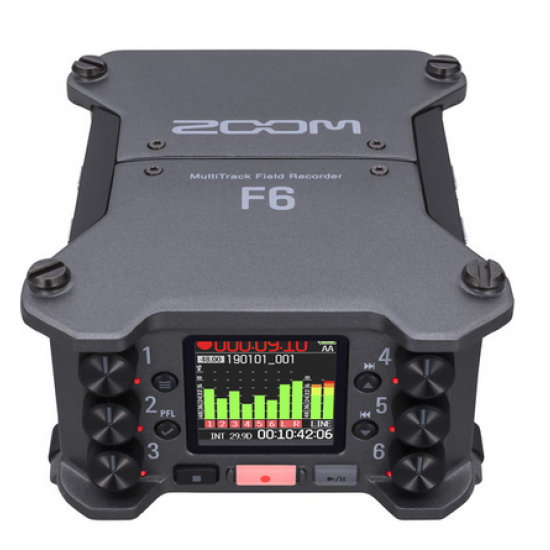 Zoom F6 Multitrack Field Recorder